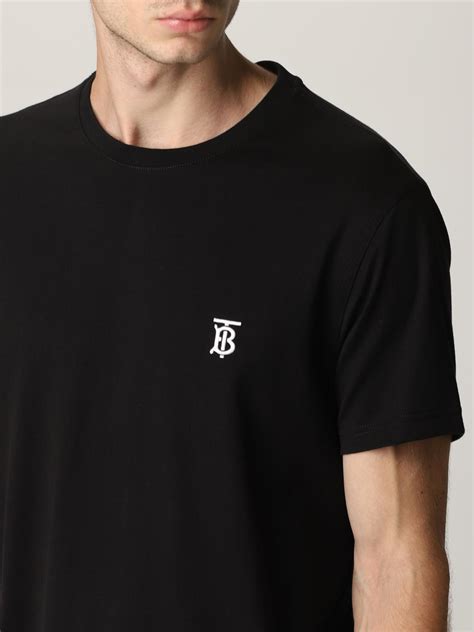 burberry t-shirt herren schwarz|BURBERRY T.